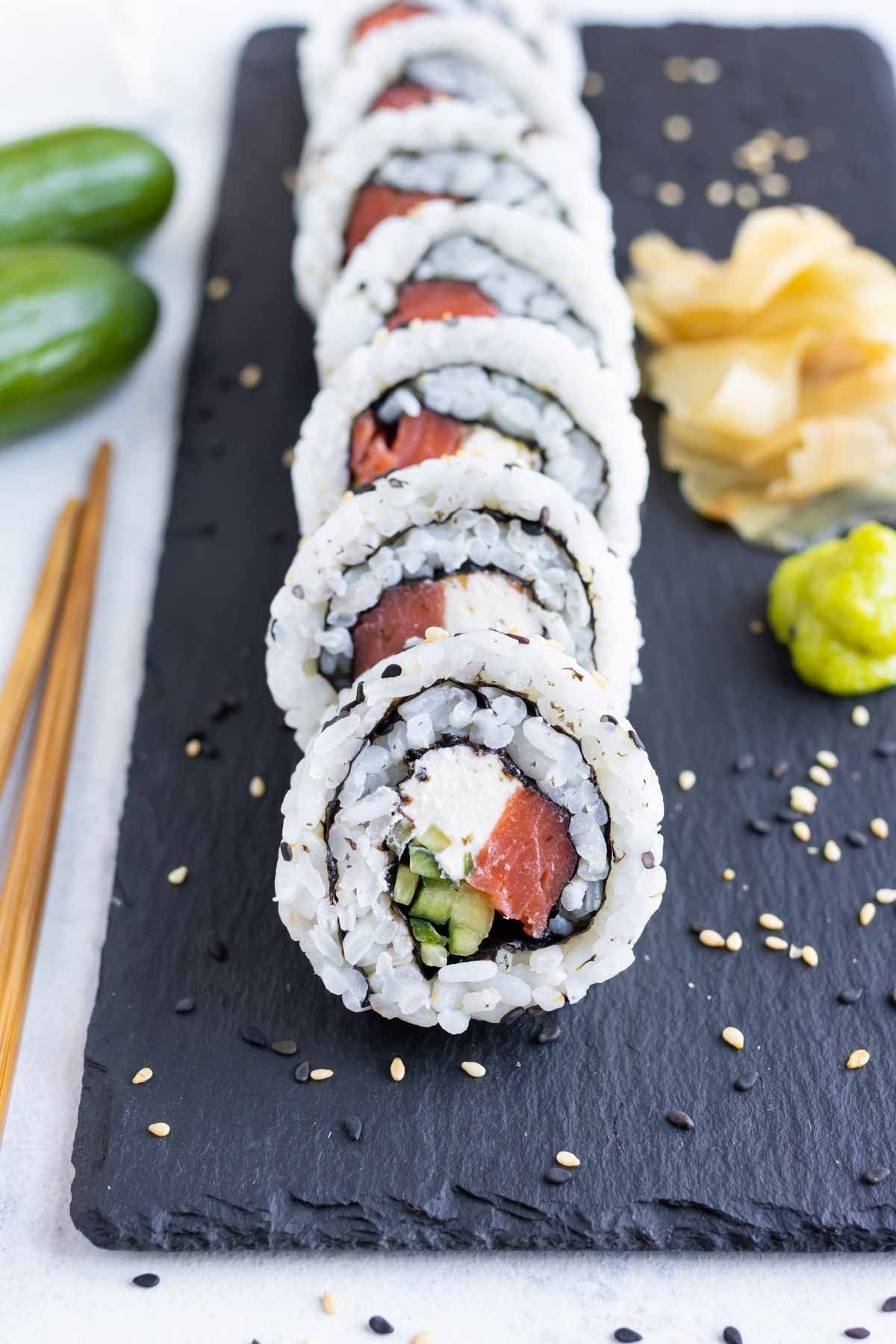 Sushi Philadelphia (2 rollos)
