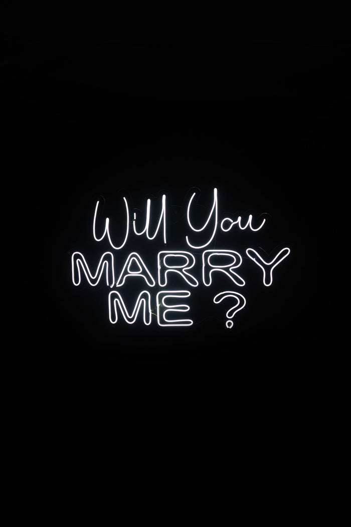 WILL YOU MARRY ME?
